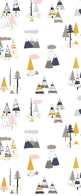 Rolgordijn voor het raam Seizoenen