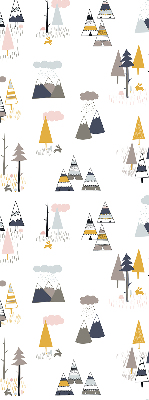 Rolgordijn voor het raam Seizoenen