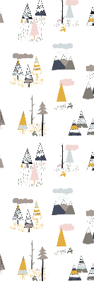 Rolgordijn voor het raam Seizoenen