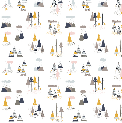 Rolgordijn voor het raam Seizoenen