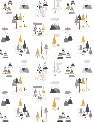 Rolgordijn voor het raam Seizoenen