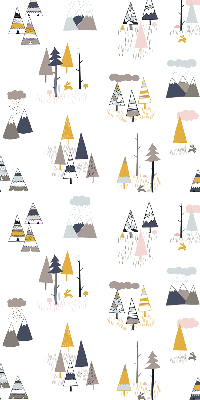 Rolgordijn voor het raam Seizoenen