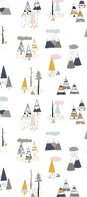 Rolgordijn voor het raam Seizoenen