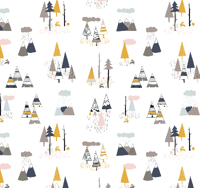 Rolgordijn voor het raam Seizoenen