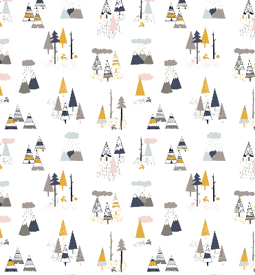 Rolgordijn voor het raam Seizoenen