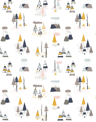 Rolgordijn voor het raam Seizoenen