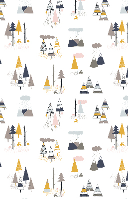 Rolgordijn voor het raam Seizoenen