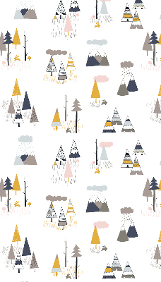 Rolgordijn voor het raam Seizoenen