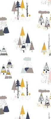 Rolgordijn voor het raam Seizoenen