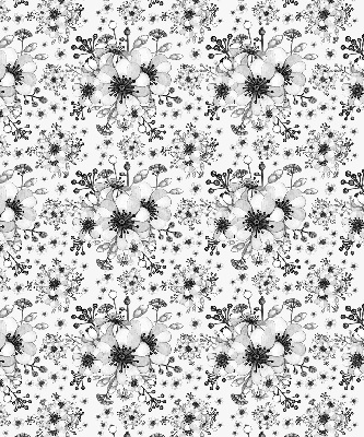 Rolgordijn verduisterend Getekende bloem