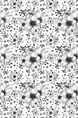 Rolgordijn verduisterend Getekende bloem