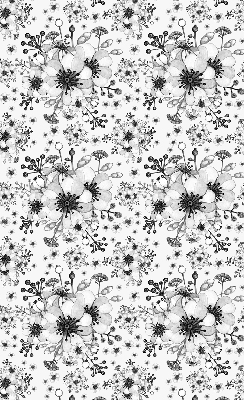 Rolgordijn verduisterend Getekende bloem