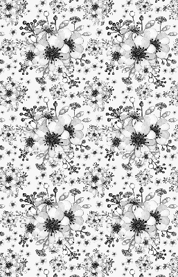 Rolgordijn verduisterend Getekende bloem