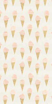 Rolgordijn voor het raam Ijsje