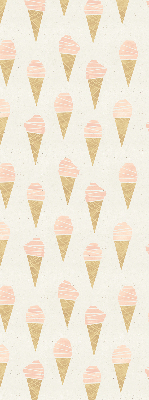 Rolgordijn voor het raam Ijsje