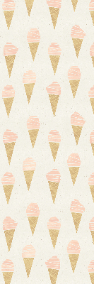 Rolgordijn voor het raam Ijsje