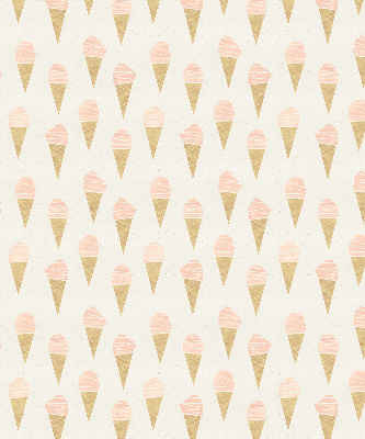 Rolgordijn voor het raam Ijsje