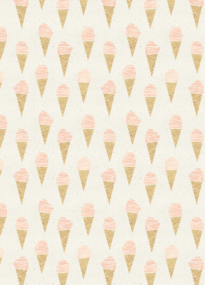 Rolgordijn voor het raam Ijsje