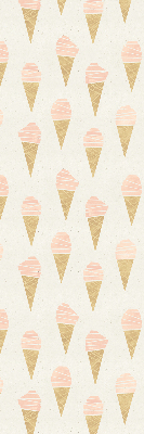 Rolgordijn voor het raam Ijsje