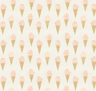 Rolgordijn voor het raam Ijsje