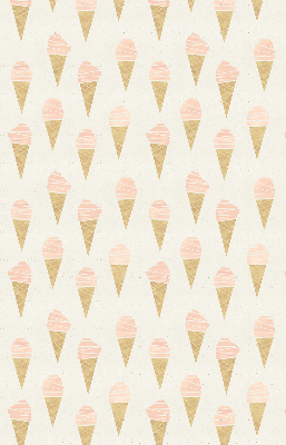 Rolgordijn voor het raam Ijsje