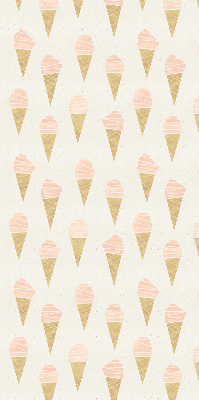 Rolgordijn voor het raam Ijsje