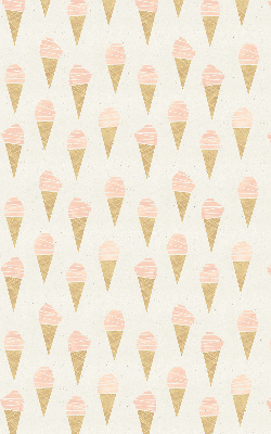 Rolgordijn voor het raam Ijsje