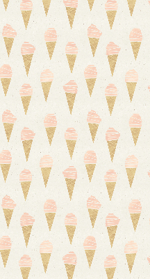 Rolgordijn voor het raam Ijsje