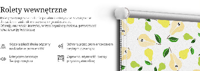 Rolgordijn verduisterend Peren