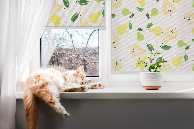 Rolgordijn verduisterend Peren