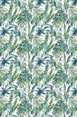 Rolgordijn voor het raam Tropische bladeren