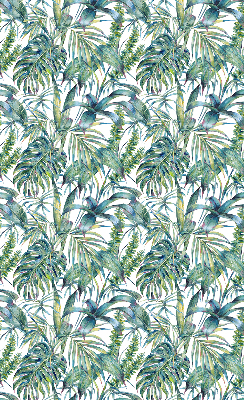 Rolgordijn voor het raam Tropische bladeren