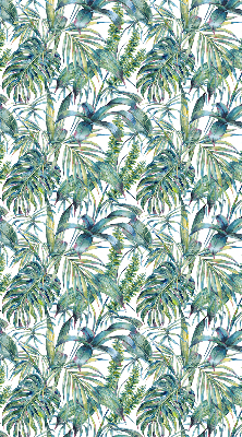 Rolgordijn voor het raam Tropische bladeren