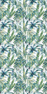 Rolgordijn voor het raam Tropische bladeren