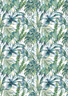 Rolgordijn voor het raam Tropische bladeren