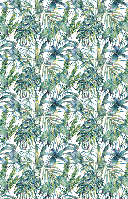 Rolgordijn voor het raam Tropische bladeren