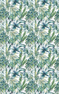 Rolgordijn voor het raam Tropische bladeren