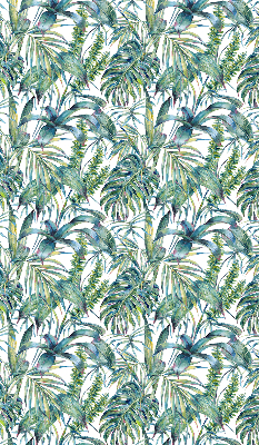 Rolgordijn voor het raam Tropische bladeren