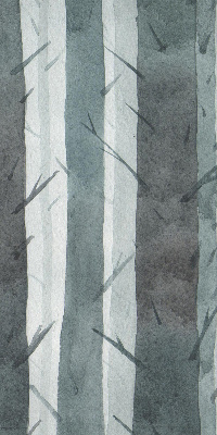 Rolgordijn verduisterend Bomen