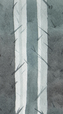 Rolgordijn verduisterend Bomen