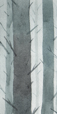 Rolgordijn verduisterend Bomen