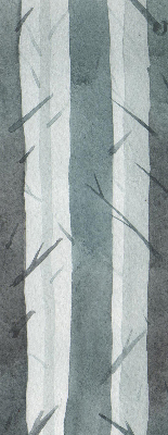 Rolgordijn verduisterend Bomen