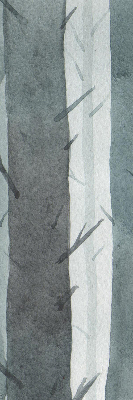 Rolgordijn verduisterend Bomen