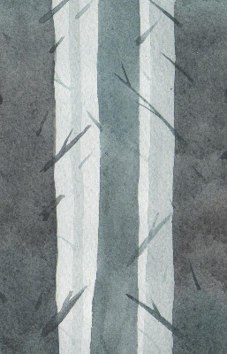 Rolgordijn verduisterend Bomen