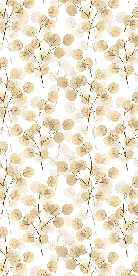 Rolgordijn voor het raam Gele takken