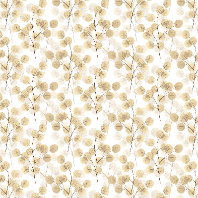 Rolgordijn voor het raam Gele takken