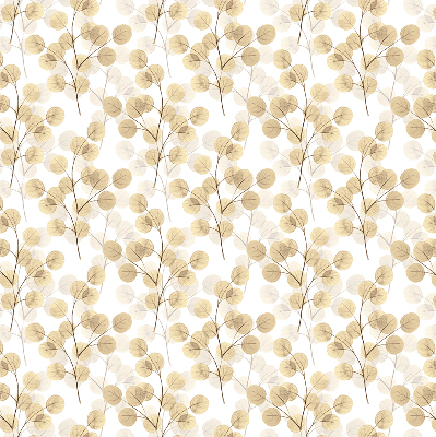 Rolgordijn voor het raam Gele takken