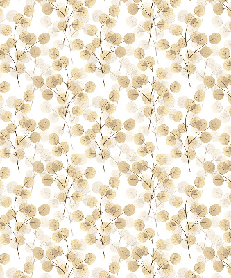 Rolgordijn voor het raam Gele takken