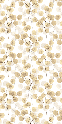 Rolgordijn voor het raam Gele takken