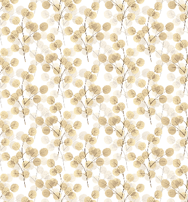 Rolgordijn voor het raam Gele takken